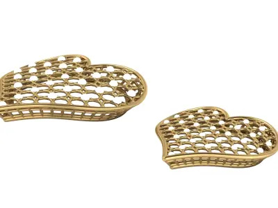 simple necklace mala set 3D print model