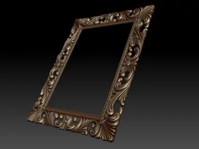 Decorative frame 2 3D model