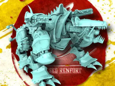 Abyssal Mastiff 3D print model