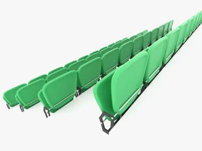 Arena Seats 3D model
