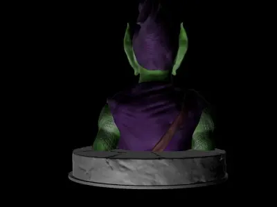 Green Goblin Bust Free 3D print model