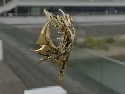 Breast Armor Ancient 3D model