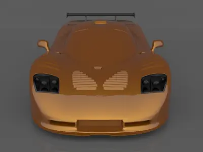 Mosler MT900 3D Model For Printing RC Car and Miniature  3D print model