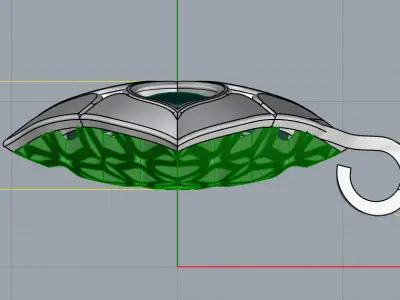 Chopard Imperiale Lace Necklace 3D print model