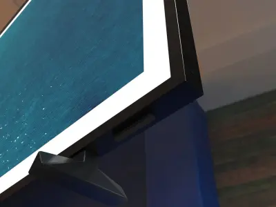Samsung The Frame 65 inches Free 3D model