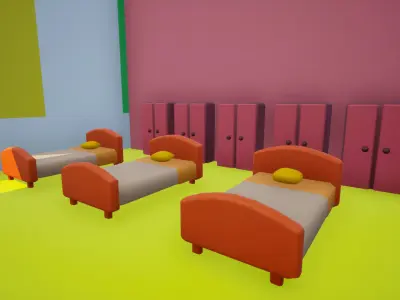 Educational Environment 3D model