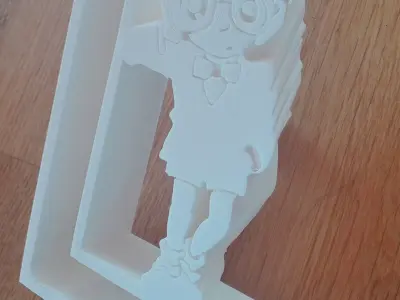 Detective Conan Book Holder 3D model