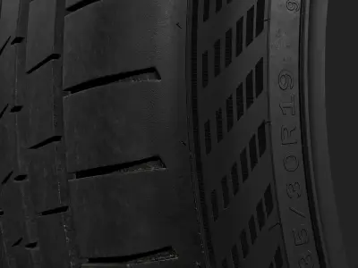 Goodyear Eagle F1 Asymmetric 6  Tire 3D model