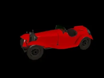 Alfa car Free 3D model