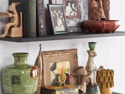 Decorative Set 3D model