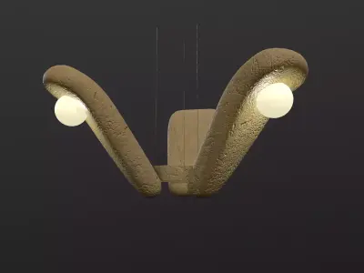 Candelier Petals 3D model