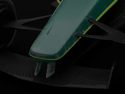 Trackmania car Low-poly 3D model