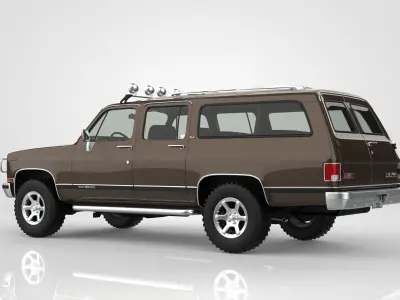 GMC Suburban 3D model