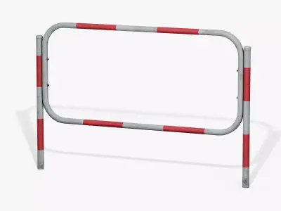 Guardrail A Low-poly 3D model