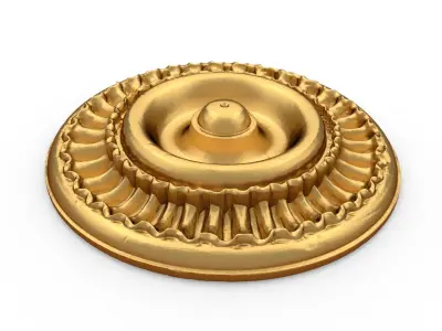 Classic carved decor ornament 514 3D print model