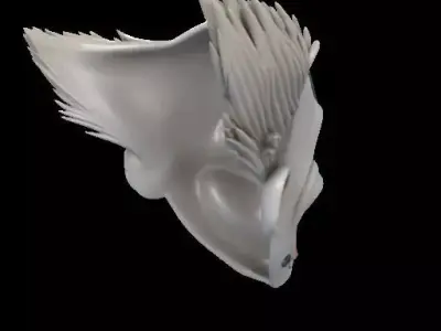 Creepy Clown Halloween Mask 3D print model