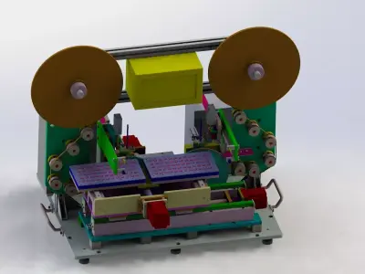 Laminating machine 3D model