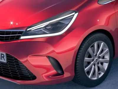 Generic Hatchback Yaris-style 2018 3D model