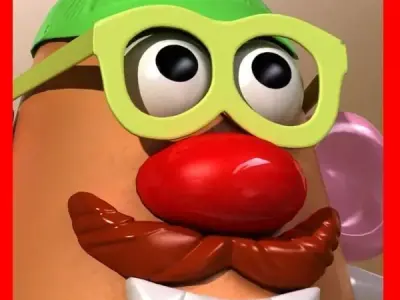 Mister Potato Head Toy 3D model