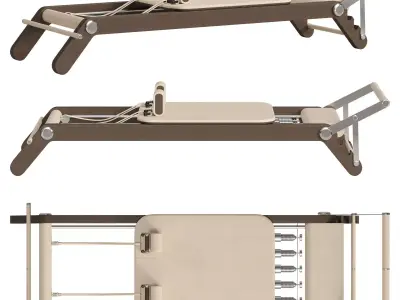 PX50 Pilates Reformer 3D model