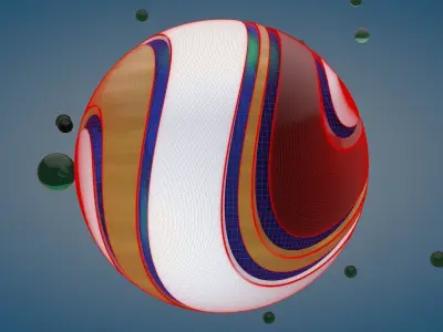Abstract Sphere 3D model