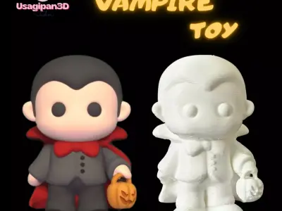 Vampire Toy 3D print model