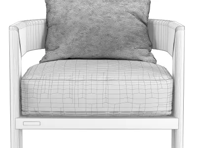 VICTORIA ARMCHAIR 3D model