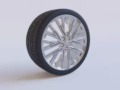 Audi A8 D5 2019 Rim 3D model