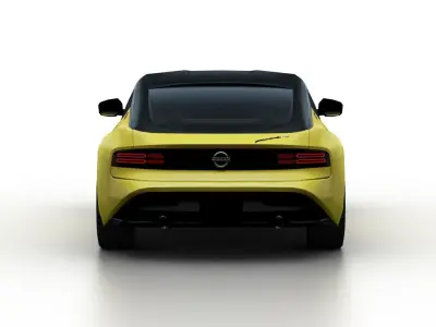 Nissan Z Proto 3D Model Fairlady Z Prototype Low-poly 3D model