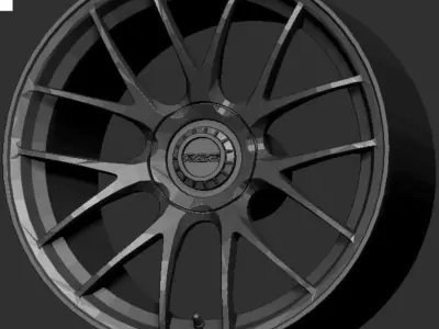 Volk Rays G27 Formula Wheels Rims 3D Print Ready 3D print model