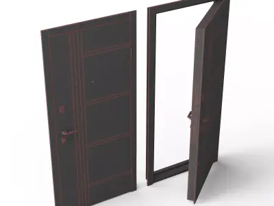 Hevas Door 3D model