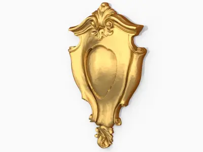 Classic decor ornament 102 3D model