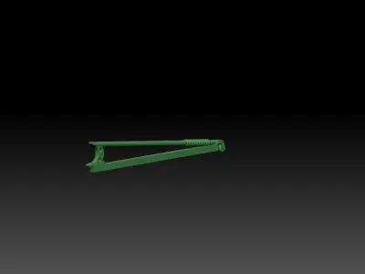 1-24 and 1-12 scale wheelie bar 3D print model