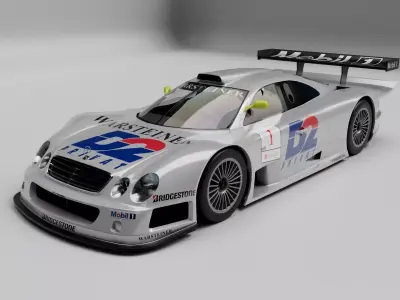 Mercedes-Benz CLK GTR 3D model