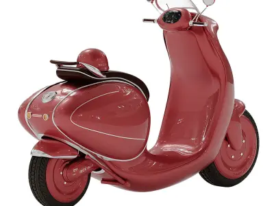 SCOOTER SMUG 3D model
