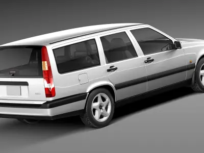 Volvo 850 Wagon 1991-1997 3D model