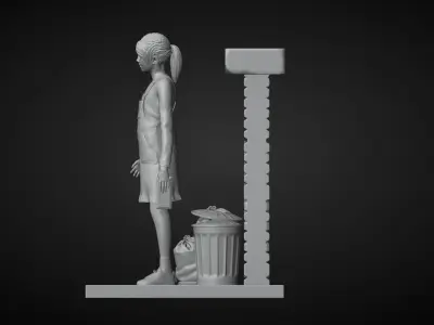 Laura Silent Hill 2 3D print model