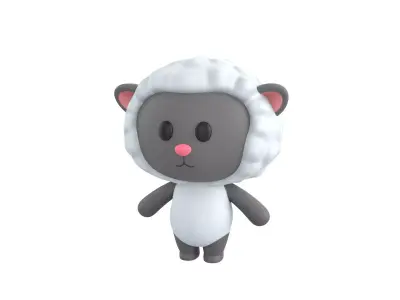 Character012 Sheep 3D model