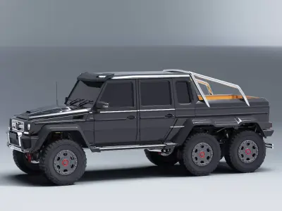 Brabus G-63 AMG 6x6 3D model