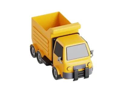 3D Truck 3D model