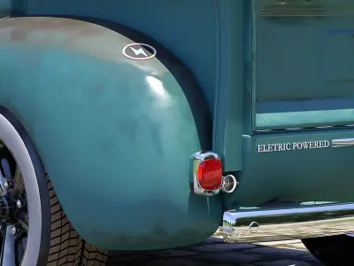 GMC 1953 pickup 3D model