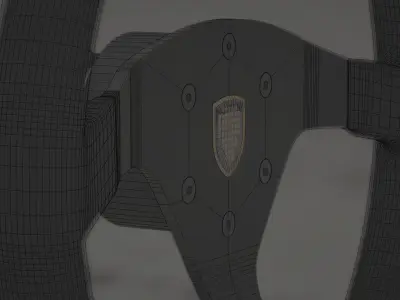 Race Car Steering Wheel P11 2016 GT3 Mug 3D model