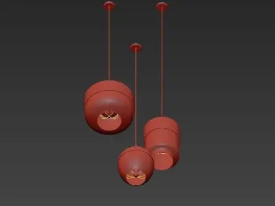 Hung Pendant 3D model