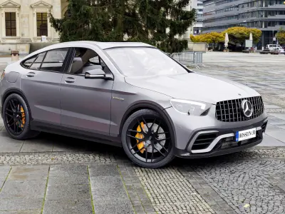 Mercedes Benz GLC 63 S AMG Coupe 3D model