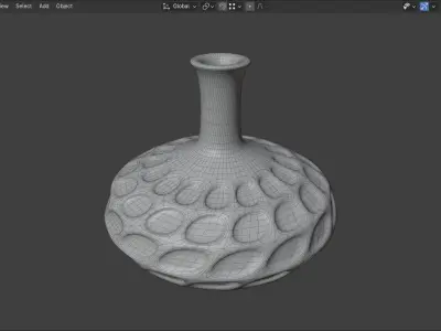 3D Printable Pots 3D print model