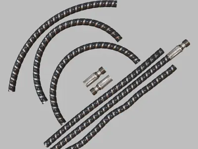 Cable wire V2 3D model