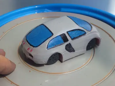 Bugatti inspired original concept car AAA 3D print model