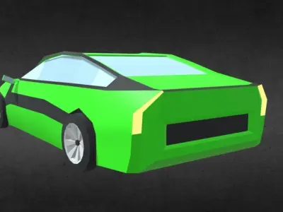 60  Vehicles - Mega Pack - Low-poly cars  trucks  buses  Low-poly 3D model