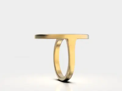 Circle Ring 3D print model