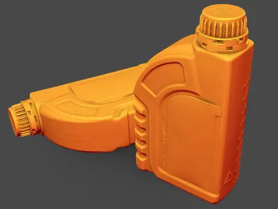 Transmission Fluid Bottle 3D model shop